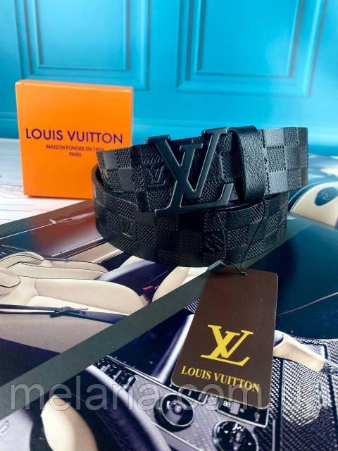 Кожаный ремень мужской Louis Vuitton Луи Витон ЛВ