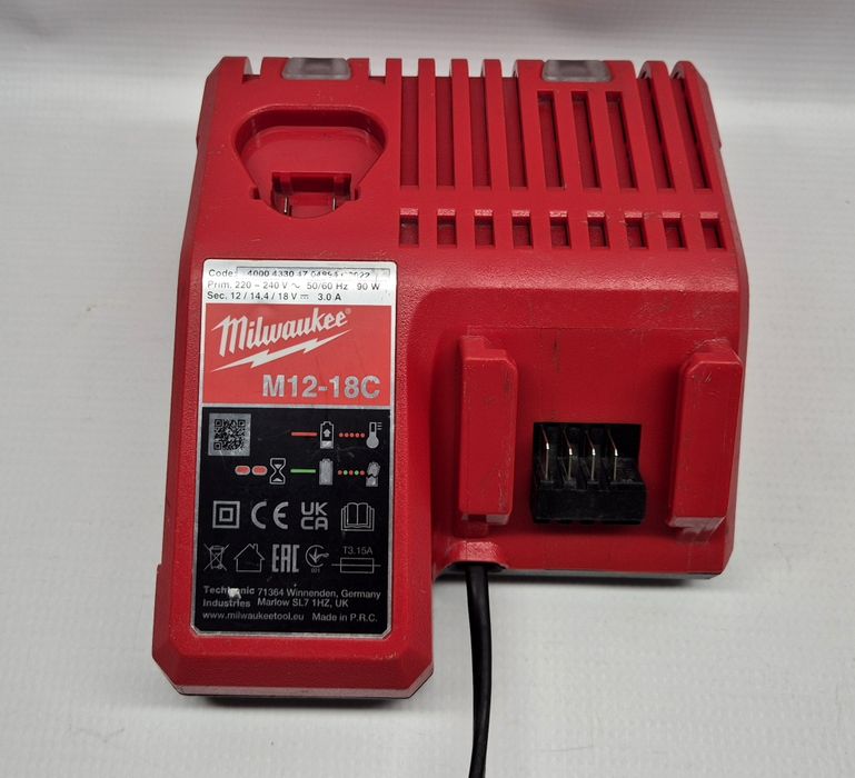 Ładowarka MILWAUKEE M12-18C, Komis Jasło Czackiego