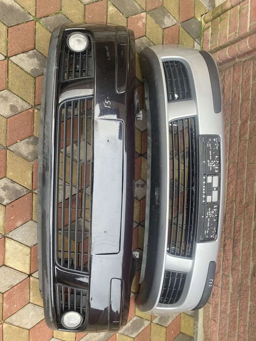 Бампер передній Volkswagen Golf 5 Хачбек LC5F Синій LA7W Сірий