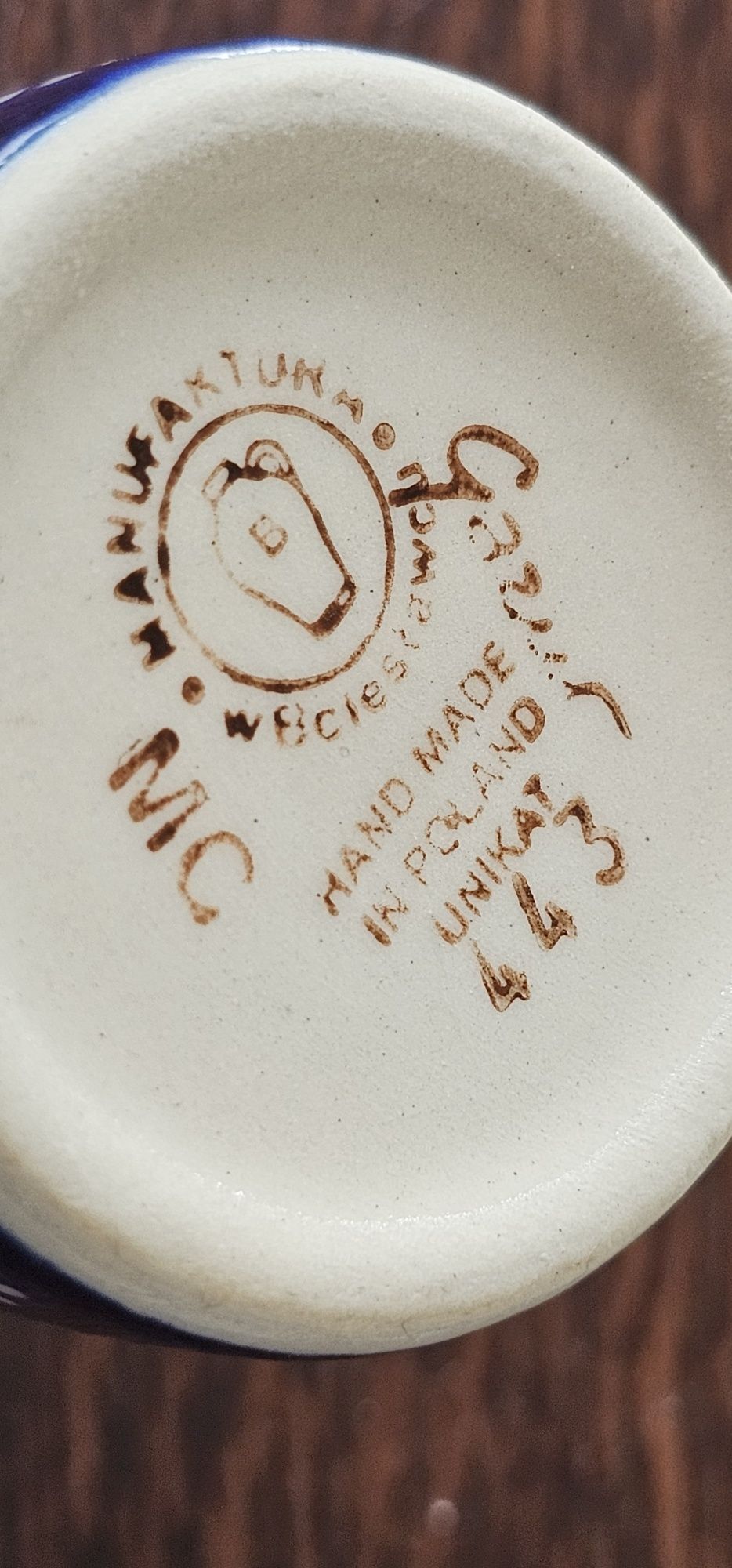 kubeczek do espresso Ceramika Bolesławiecka