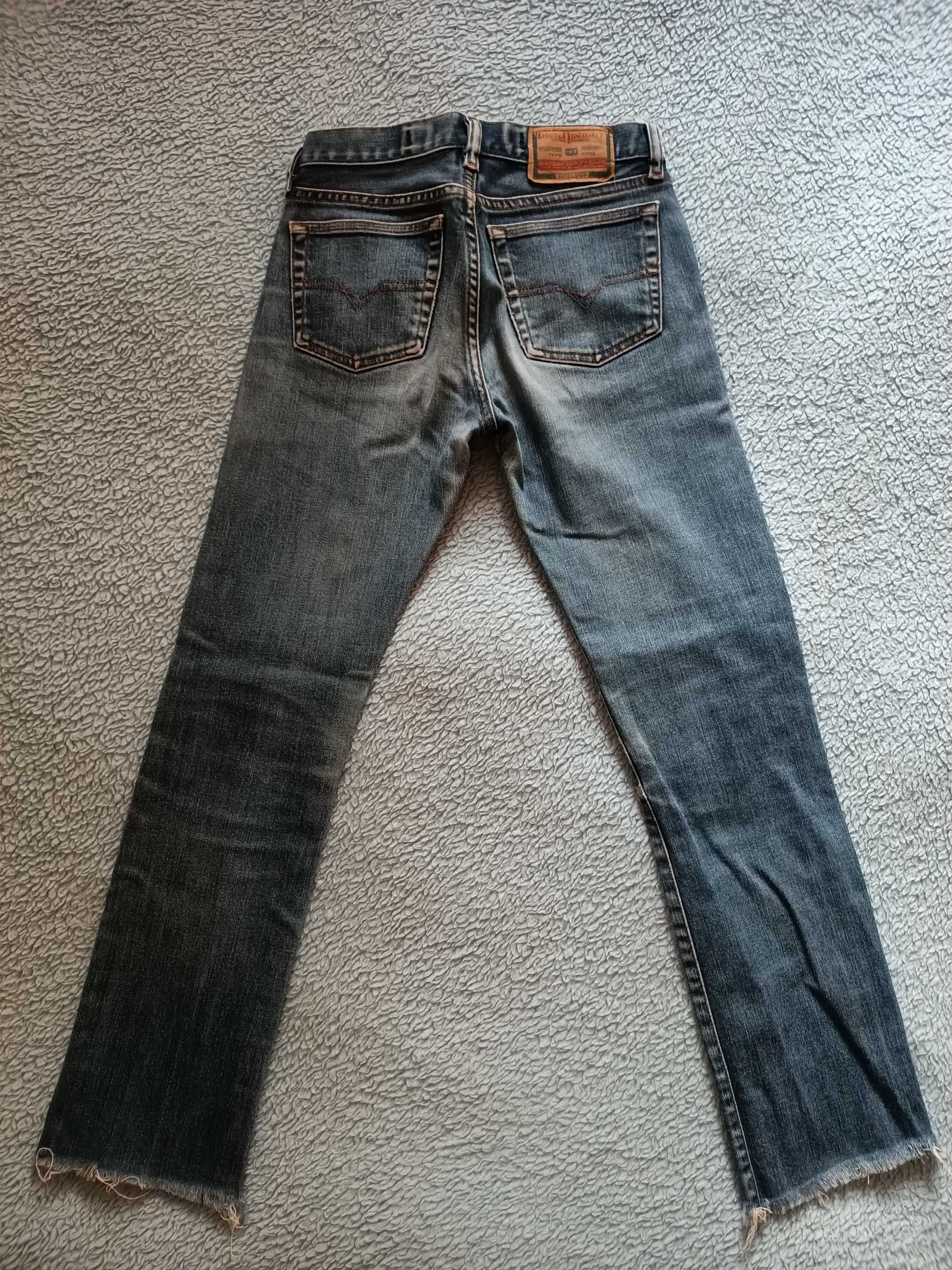 diesel jeans oryginalne rozmiar 26 petite na guziki vintage retro 90's