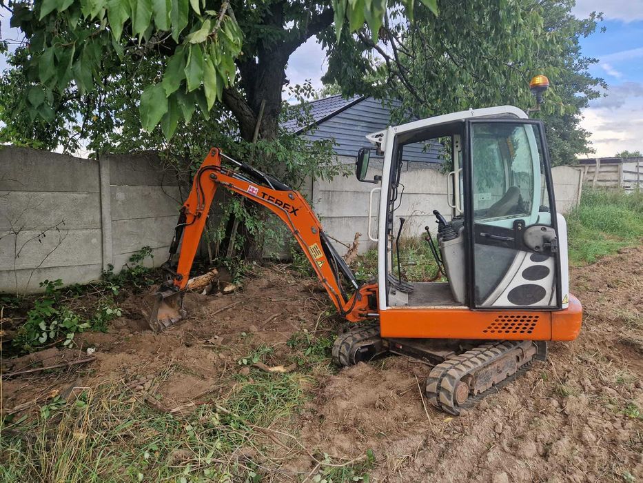 usługi minikoparki 2t