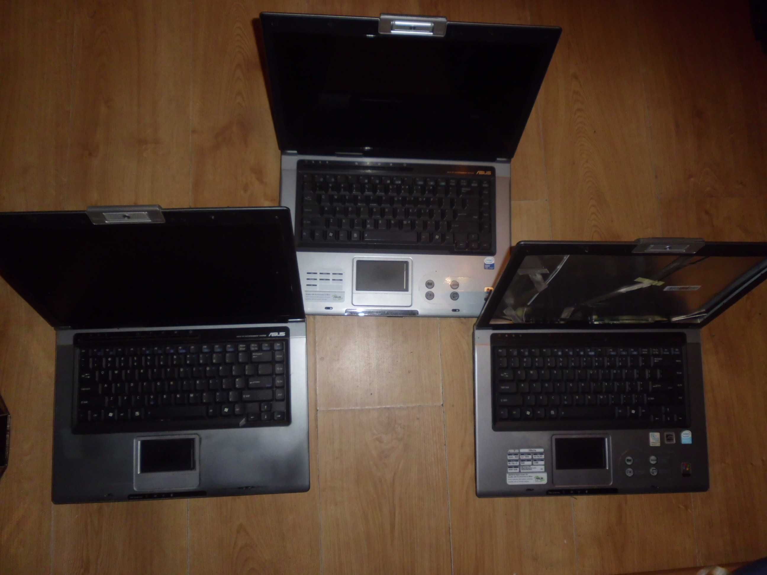 laptopy asus 3szt. za 120zł. wysyłka gratis