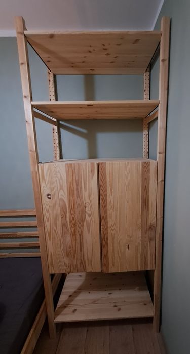 Regał IVAR z szafką  Ikea