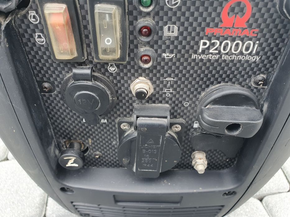 Agregat prądotwórczy walizkowy pramac p2000i z silnikiem Yamaha