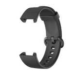 Pasek Silikonowy Do Xiaomi Mi Watch Lite (Czarny)
