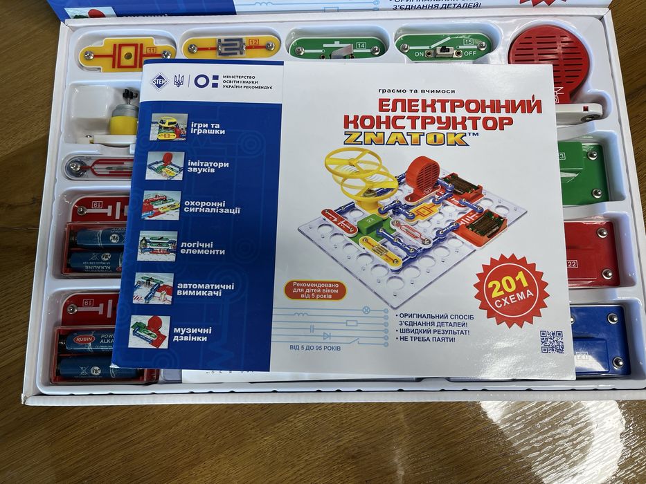 Конструктор znatok 201 cхем