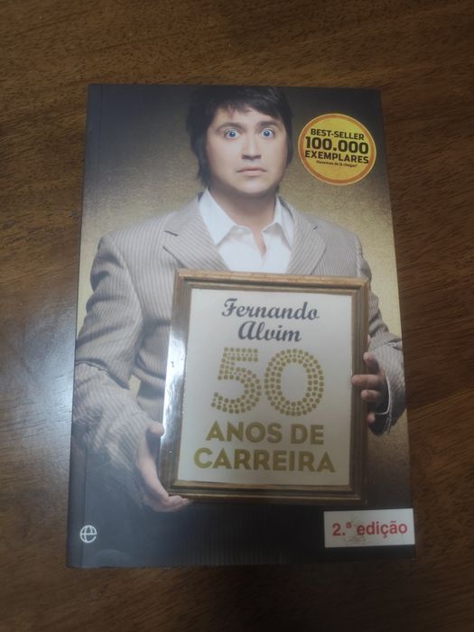 Livro Fernando Alvim - 50 anos de carreira