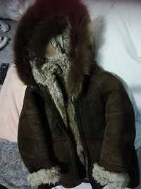 Дубленка куртка зимняя
