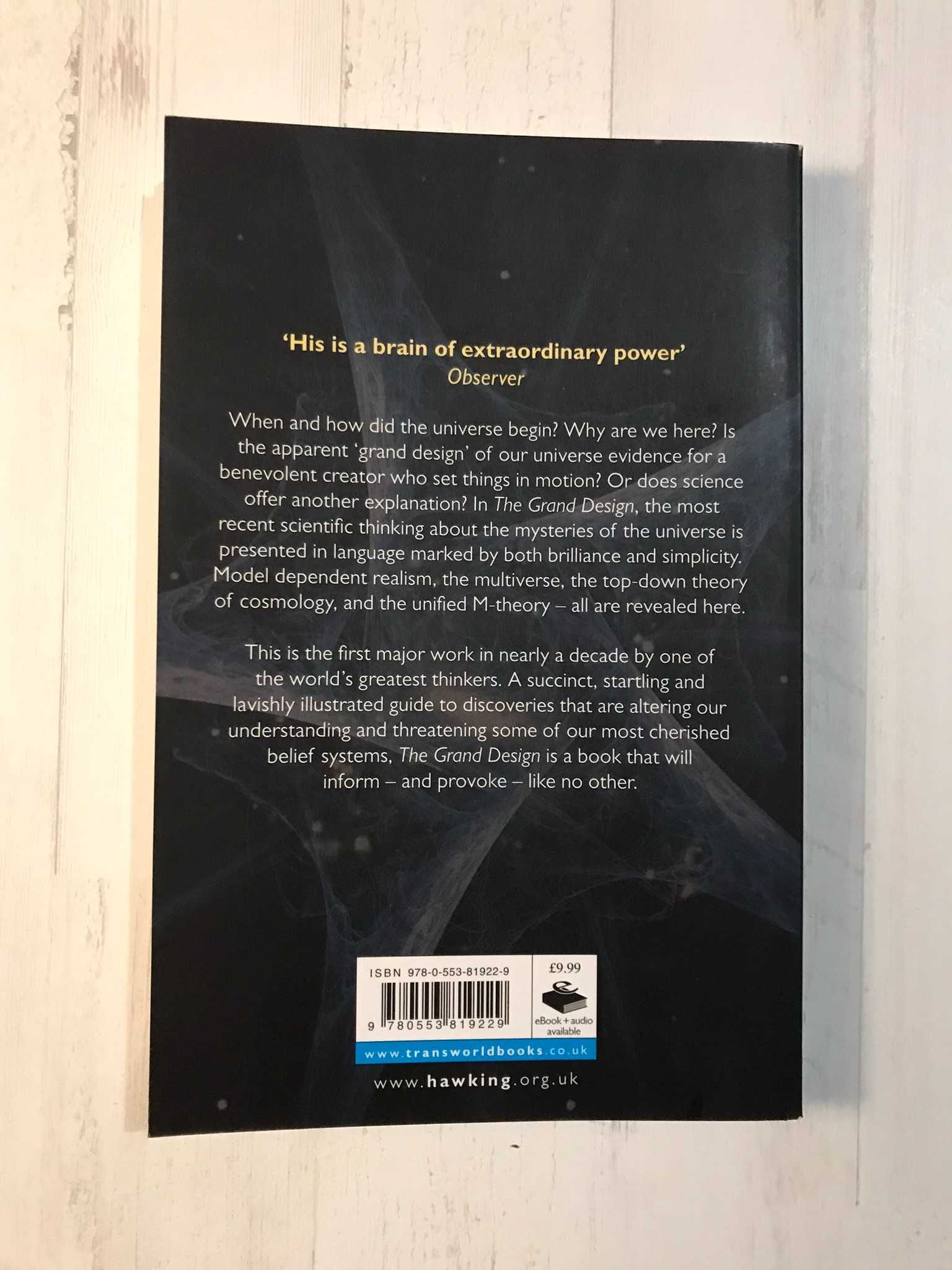 The Grand Design de Stephen Hawking e Leonard Mlodinow