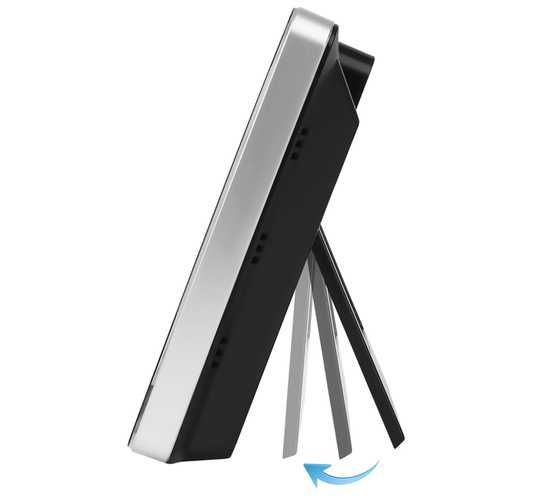 Bezprzewodowa Stacja Pogody LCD Czujnik Barometr Wilgotność Zegar Temp