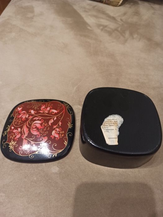 Шкатулка декоративна метал