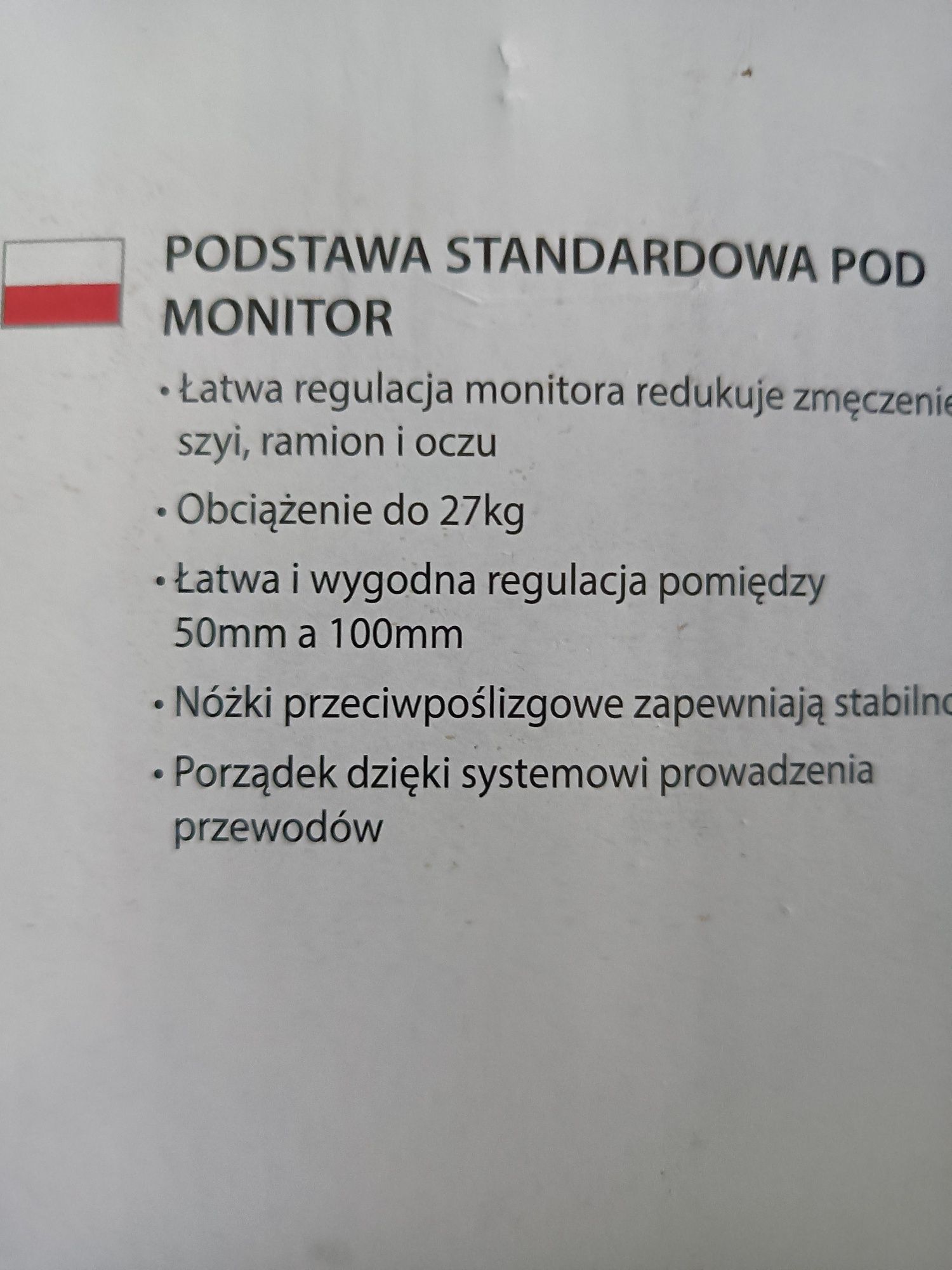 Podstawa pod monitor .Nowe