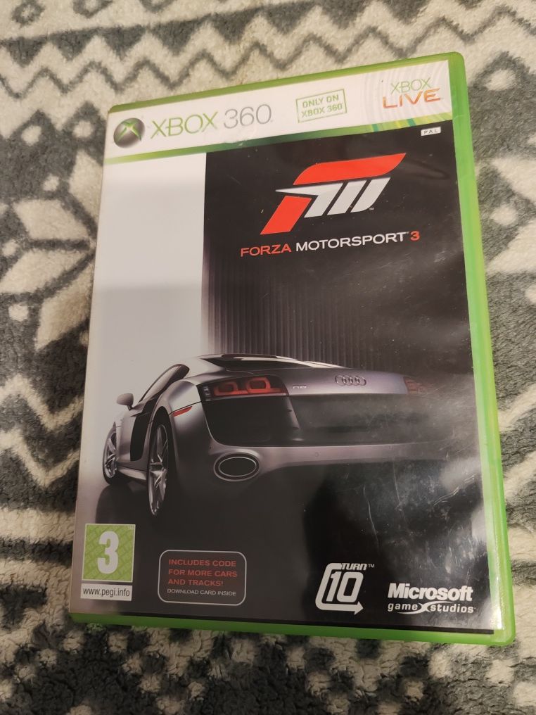 Zestaw 2 gier forza motosport na xbox 360