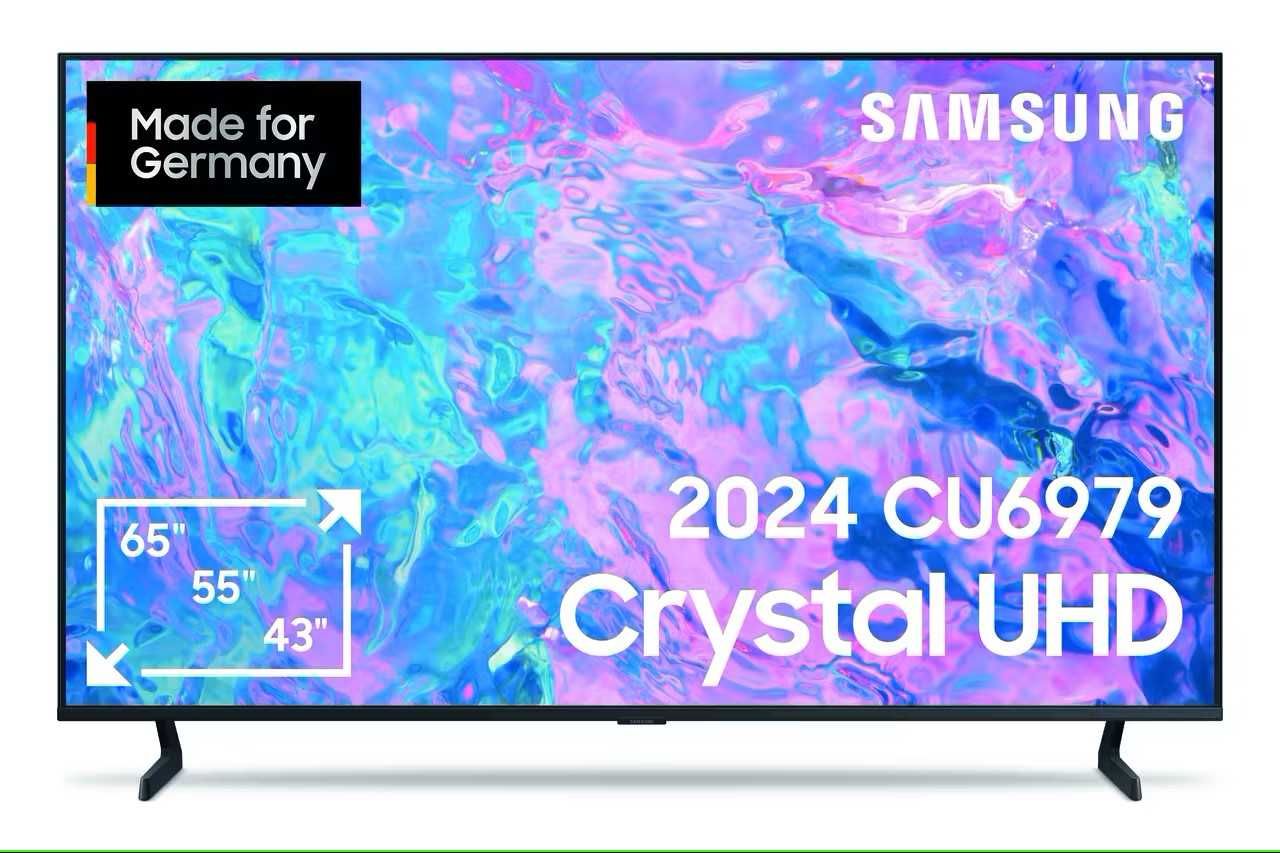 SAMSUNG LED 55" Crystal 4K Ultra HD SmartTV WiFi DVBT2 TelewizorNowyGW