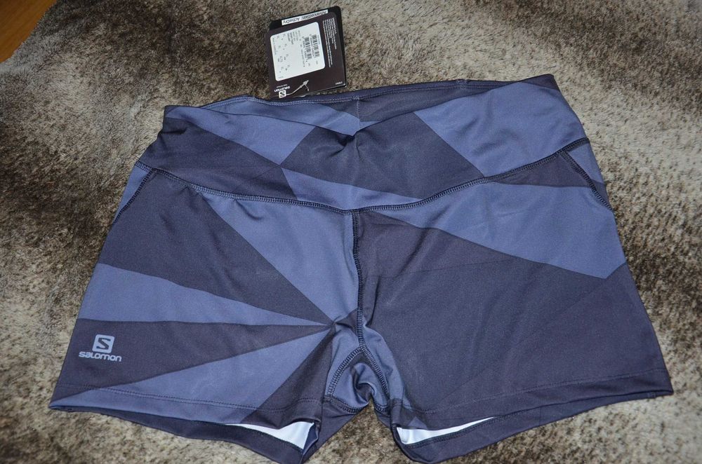SALOMON krótkie legginsy do biegania * short tight agile * rozmiar XL