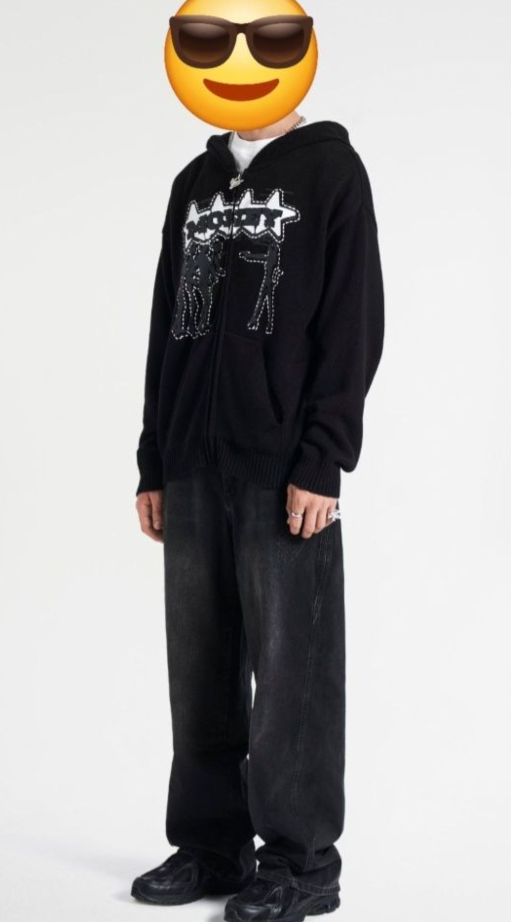 Bluza czarna Money rozm. L