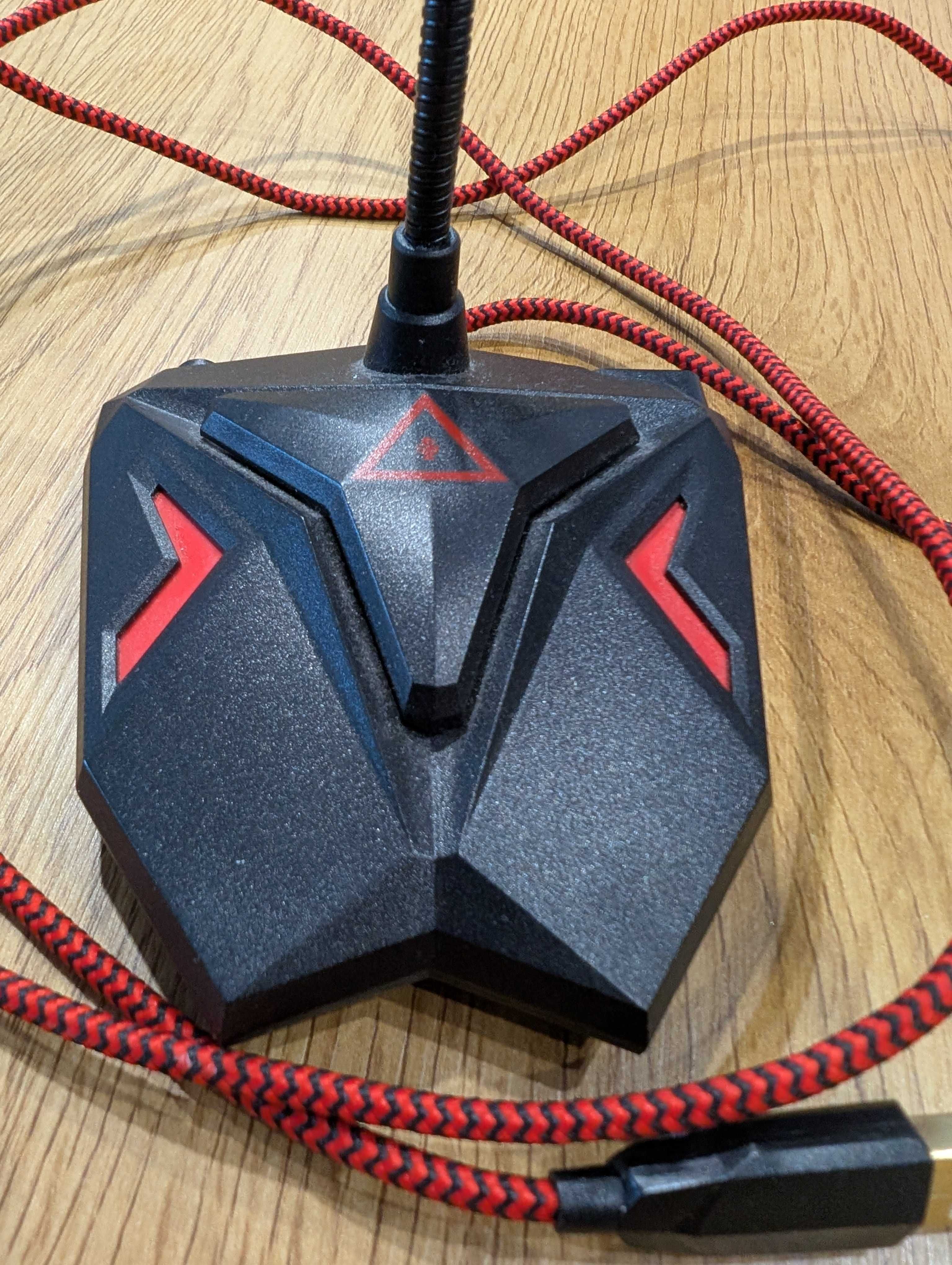 Mikrofon USB gamingowy z podstawką - kierunkowy