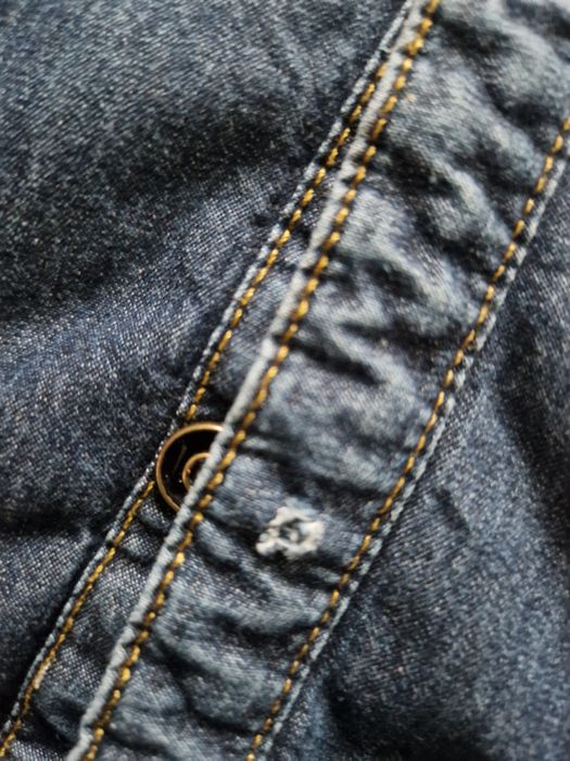 Ocieplana koszula jeansowa kurtka Next r 116