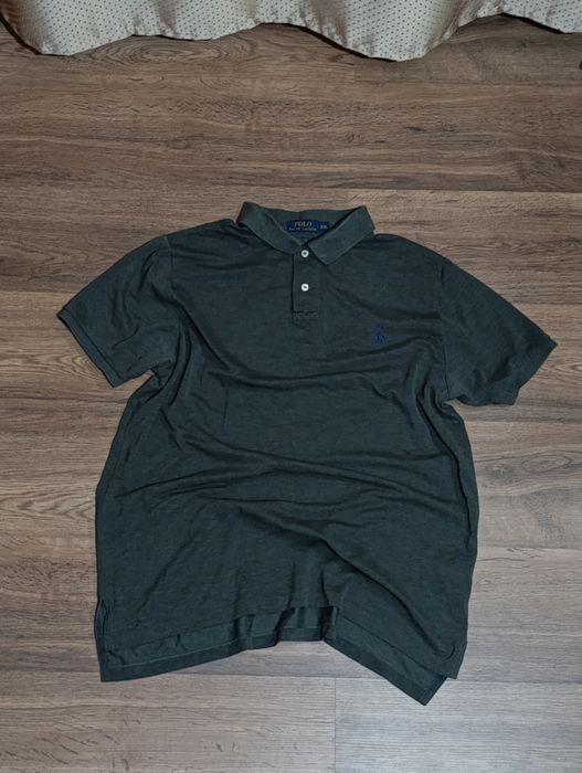 Поло сіре від бренду Ralph