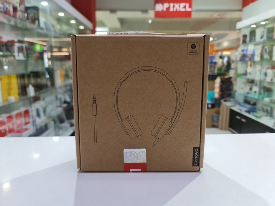 Нові Lenovo Essential Stereo Analog Headset (4XD0K25030) CH-6165