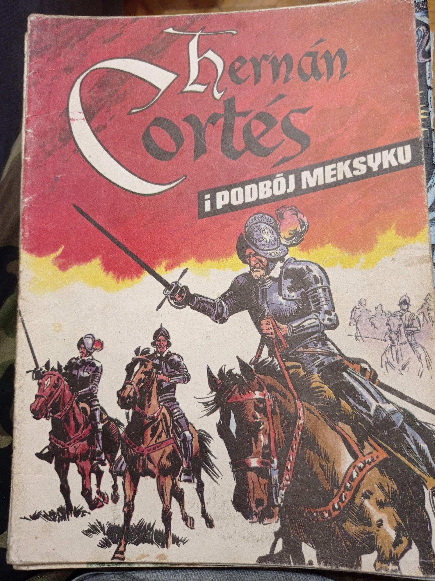 Herman Cortes i podbój Meksyku wydanie 1986 komiks