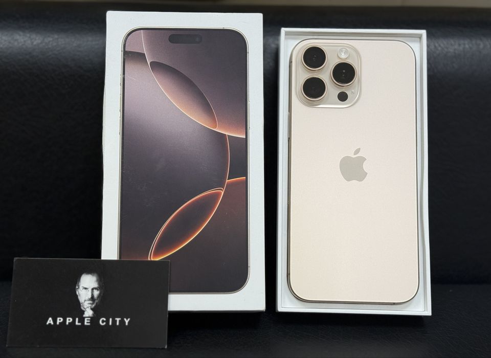 Ідеал IPhone 16 Pro Max 256 Desert Titanium Гарантія Магазин+обмін