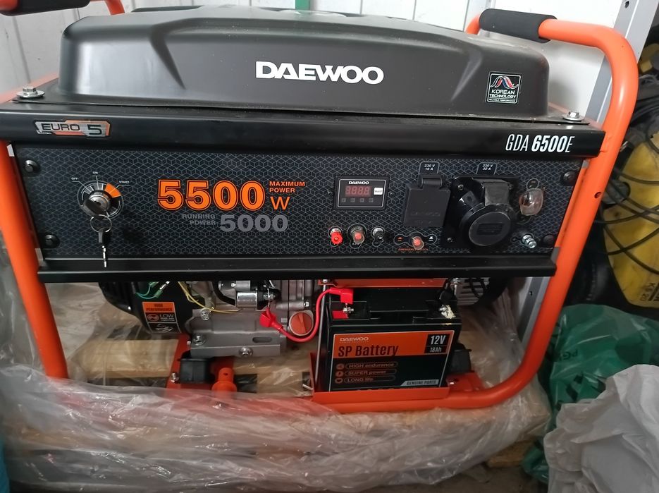 Agregat prądotwórczy Daewoo GDA 6500E