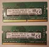 Pamięć RAM 8GB DDR4 Hynix 3200 MHz dla laptopa - 2 płytki