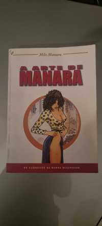 Livro " a arte de Manara "