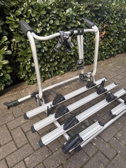 Bagażnik na klapę VW T6 Thule T6.1 4 rowery uchwyt rowerowy Volkswagen