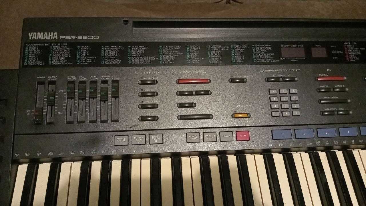 Синтезатор Yamaha PSR 3500