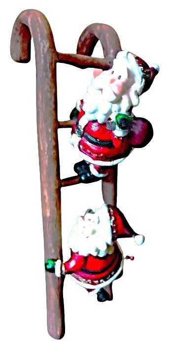 Decorações muito antigas de Natal