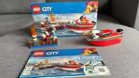 LEGO City 60213 Pożar w dokach. Wszystkie klocki.