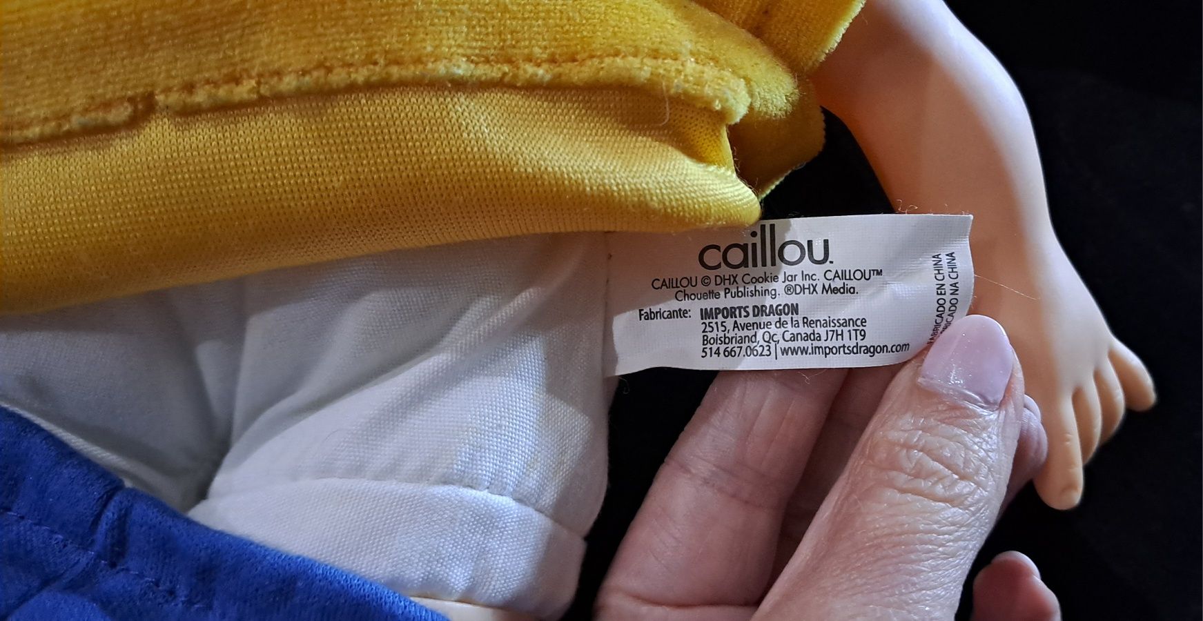 Boneco Ruca - Caillou