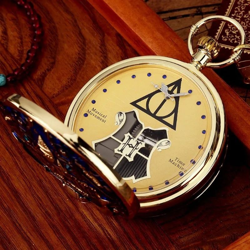 Музыкальные Часы Гарри Поттер часы на цепочке Harry potter шарманка