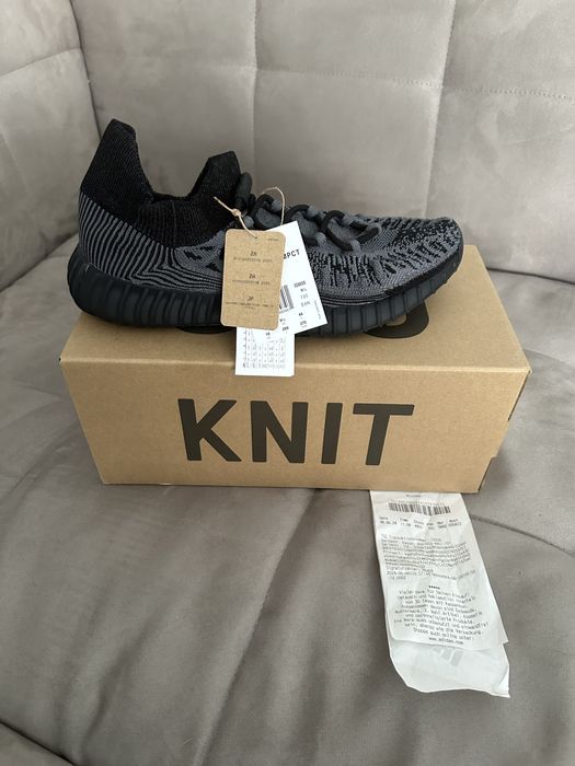 Yeezy boost 350 v2 cmpct slate onyx 42.2/3