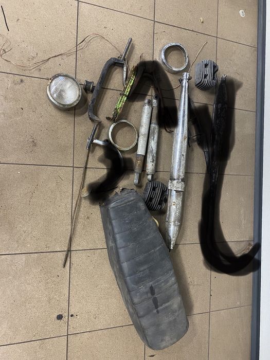 Romet Ogar czesci tlumik stopki amoryzatory