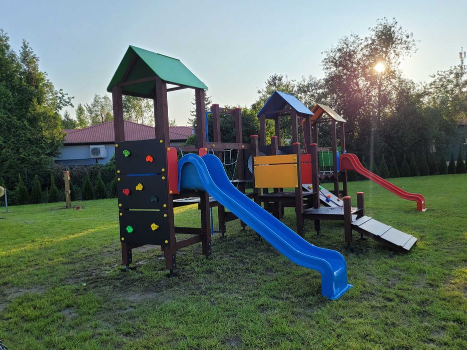 Plac zabaw z Certyfikatem PN-EN 1176 Zestaw pt "Smocza Polanka"