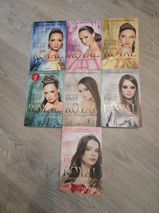 Seria Royal Valentiny Fast, komplet 7 tomów
