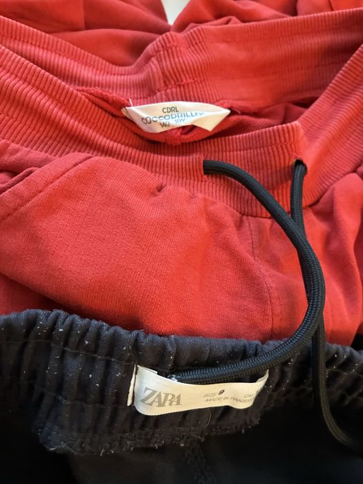 Spodnie 7 sztuk 134 Zara Cocodrillo Mango