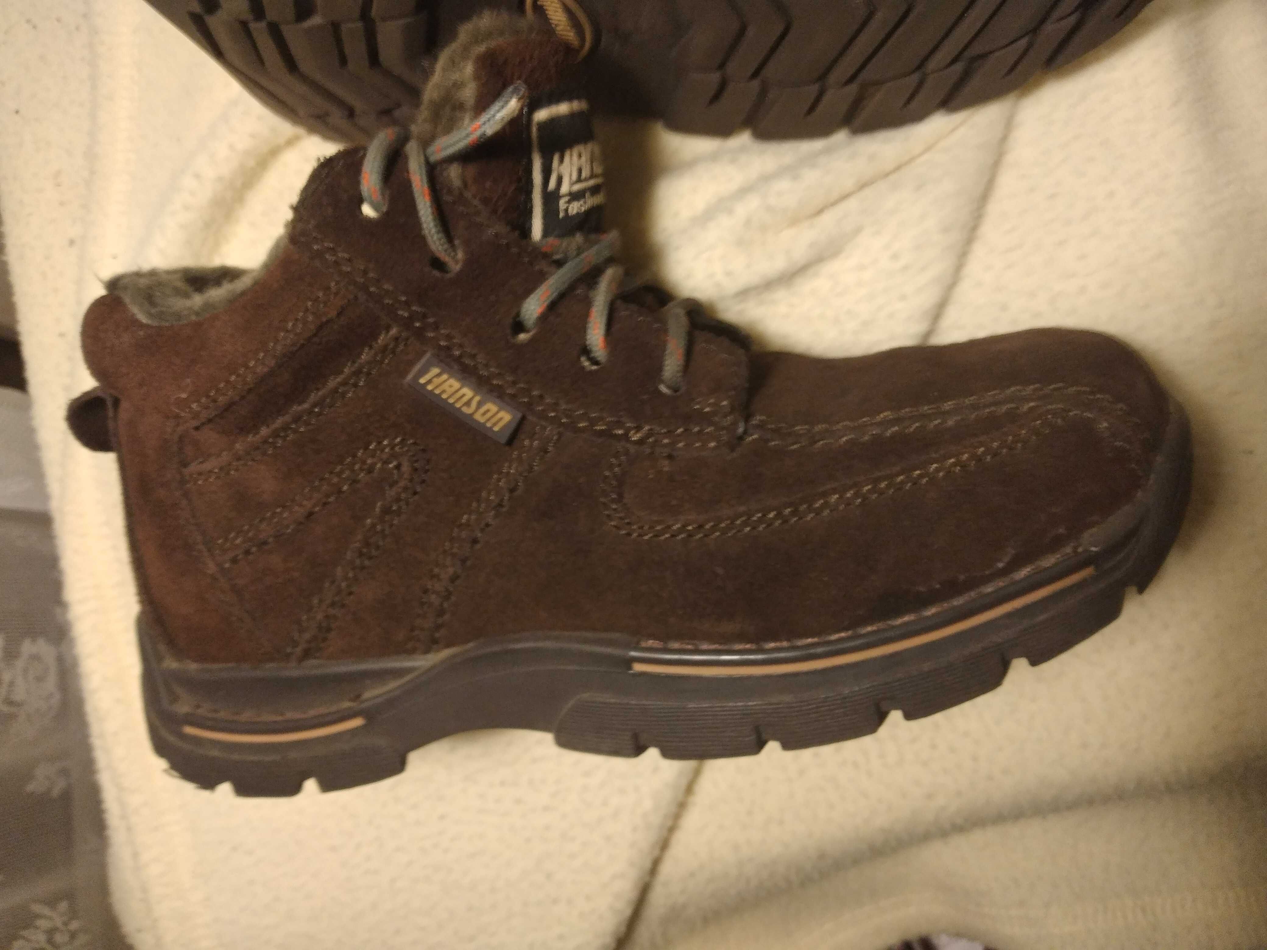 SUPER TRAPERY botki HANSON FBI kozaki ocieplane wysokie R 37-24cm