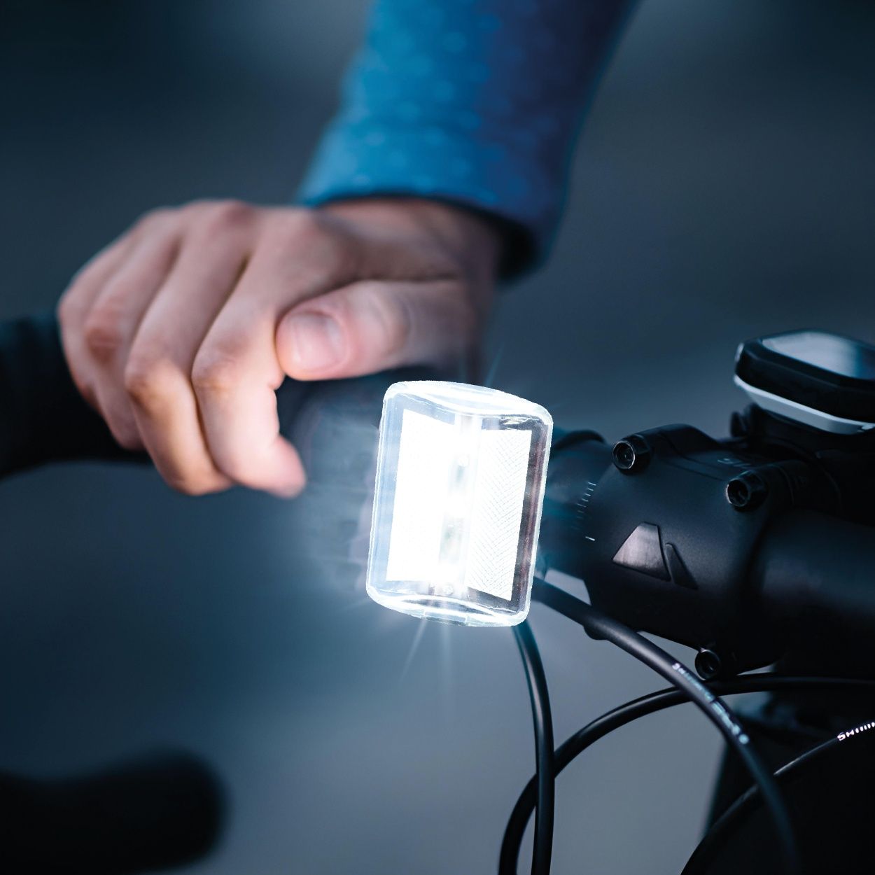 Światło do roweru przód tył ZESTAW LAMPEK rowerowych