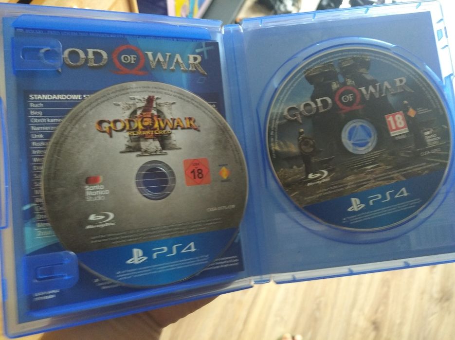 Gra gry God Of War III 3 + God of War ps4 PlayStation 4