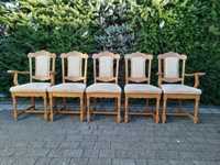 Krzesła dębowe z Niemiec
