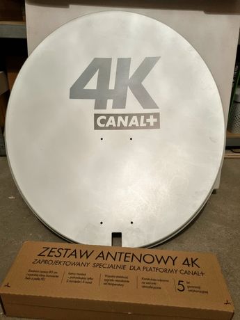 Antena satelitarna Canal+ 4K NOWY KOMPLET