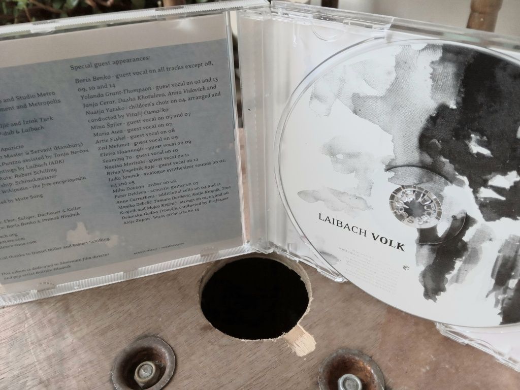 CD Laibach Volk wersja w pudełku