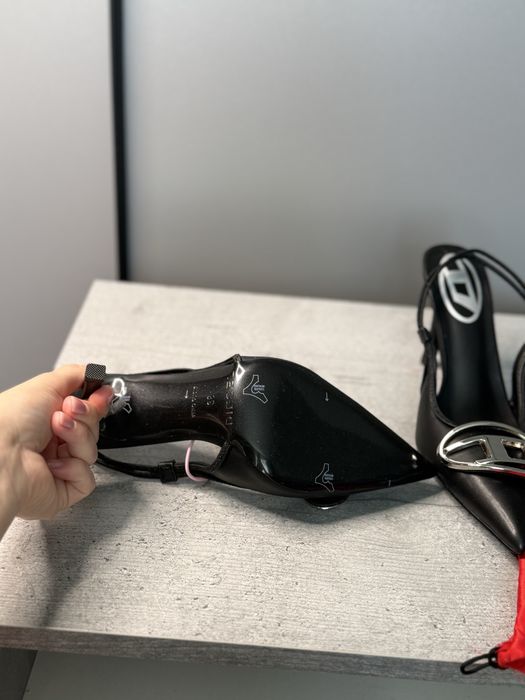 Туфлі на підборах дізель diesel лодочки 37 36