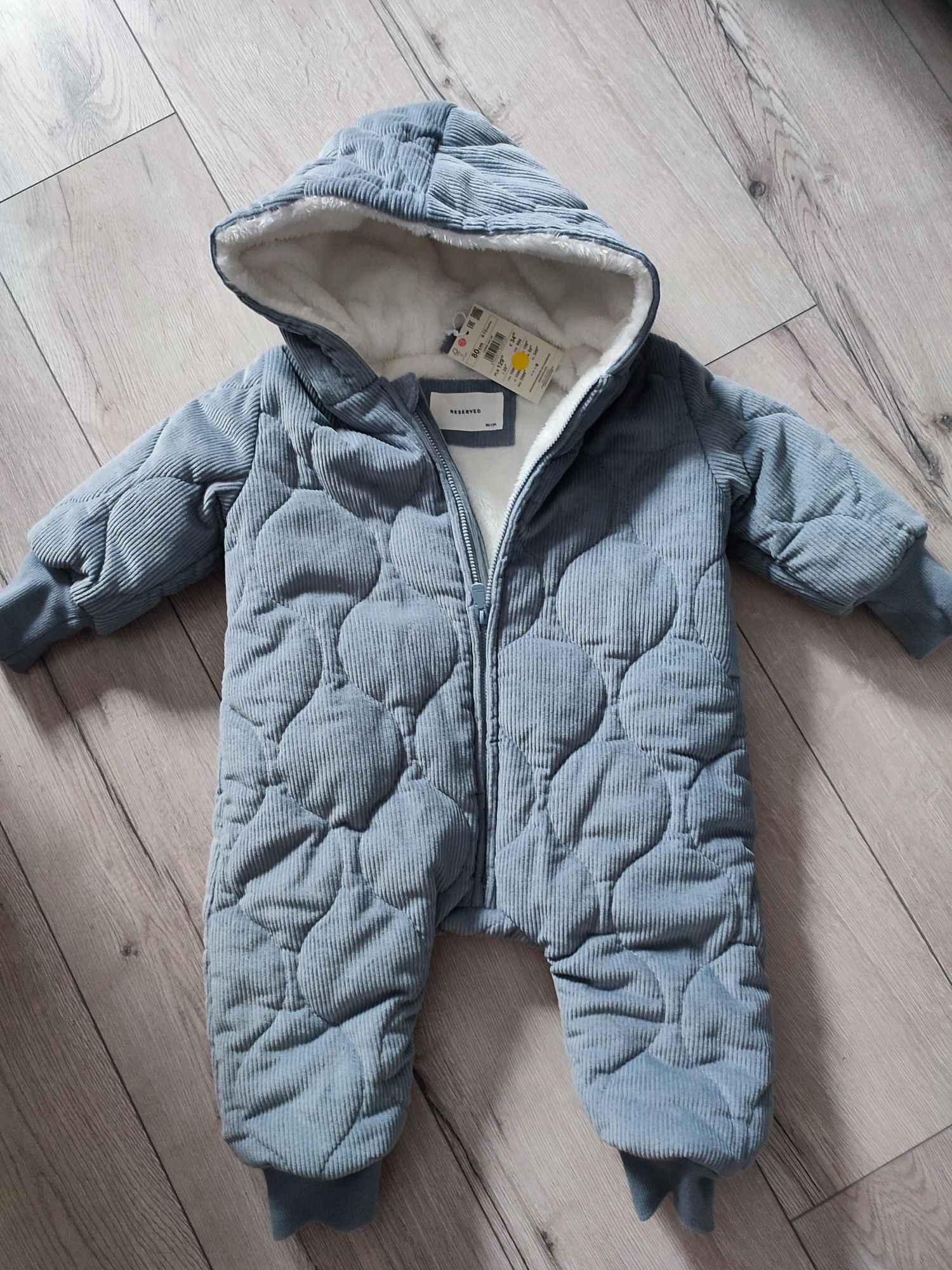 Kombinezon niemowlęcy zimowy Reserved r. 80
