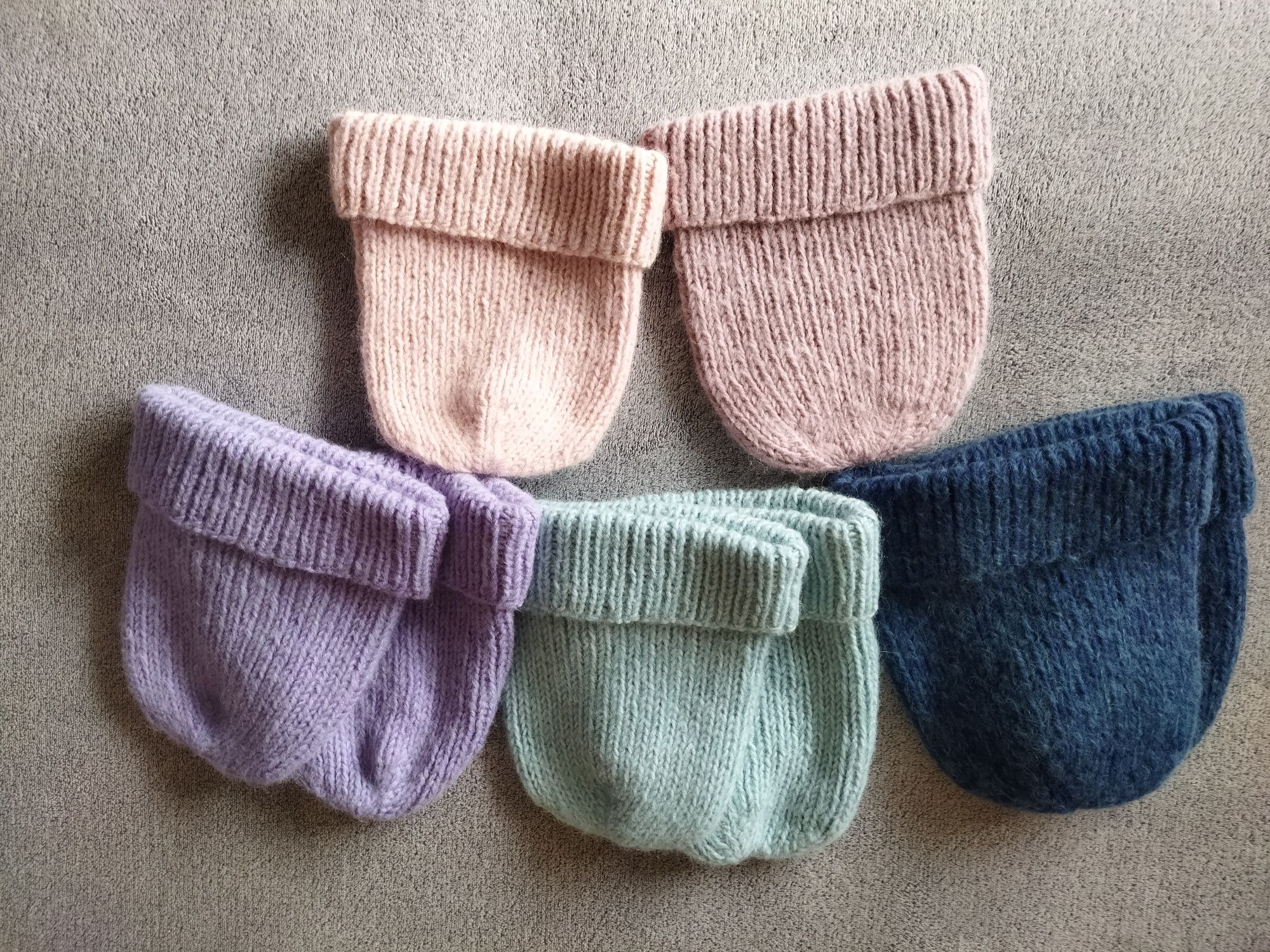 Czapka handmade merino + alpaka + jedwab